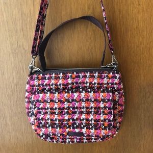 Vera Bradley Carson Shoulder Bag Houndstooth NWOT